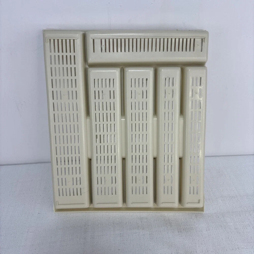VTG Knives Forks‎ Spoons Flatware Kitchen Drawer Organizer 6 Slot Plastic Tray